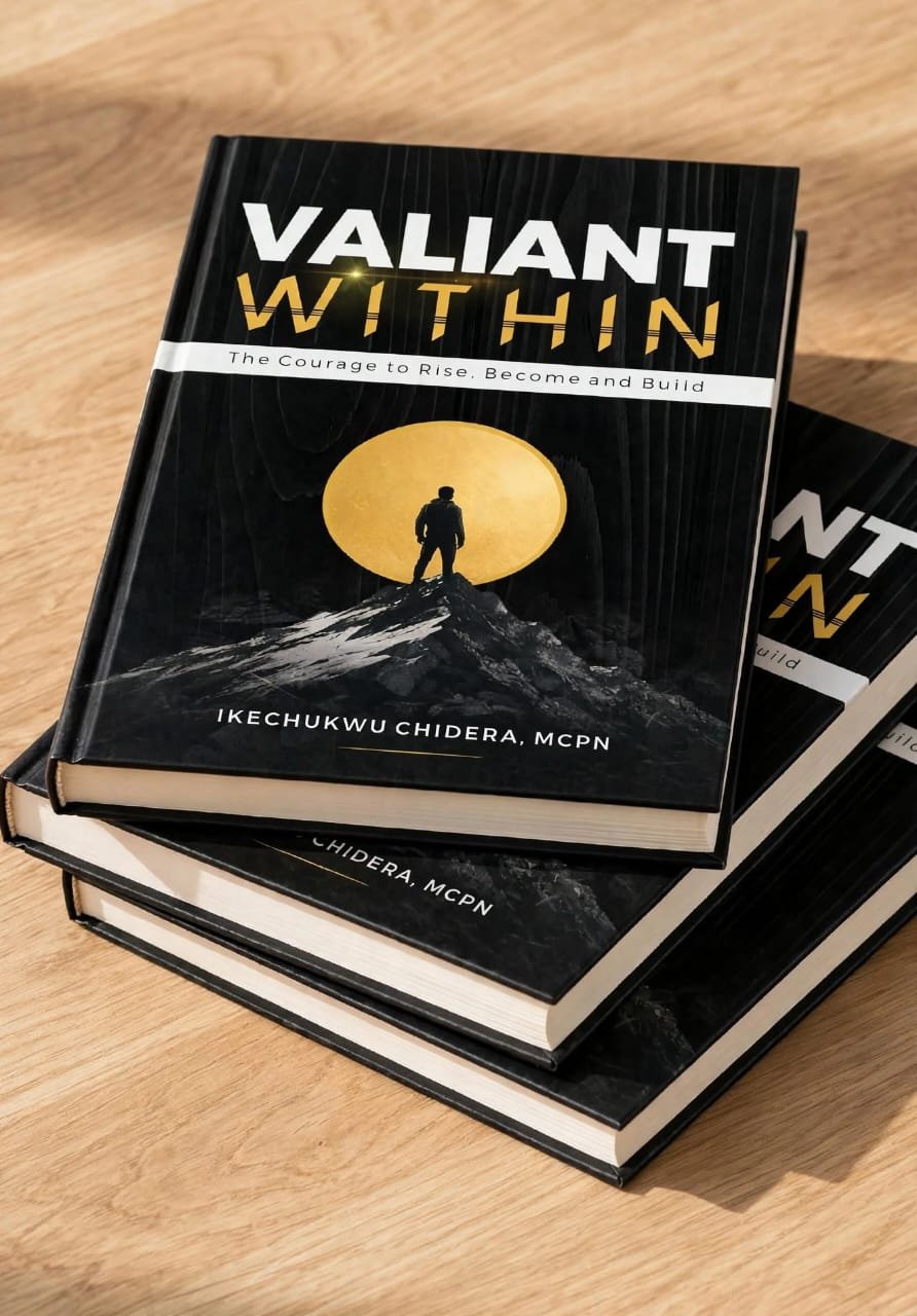 Valiant Within book cover by Ikechukwu Chidera